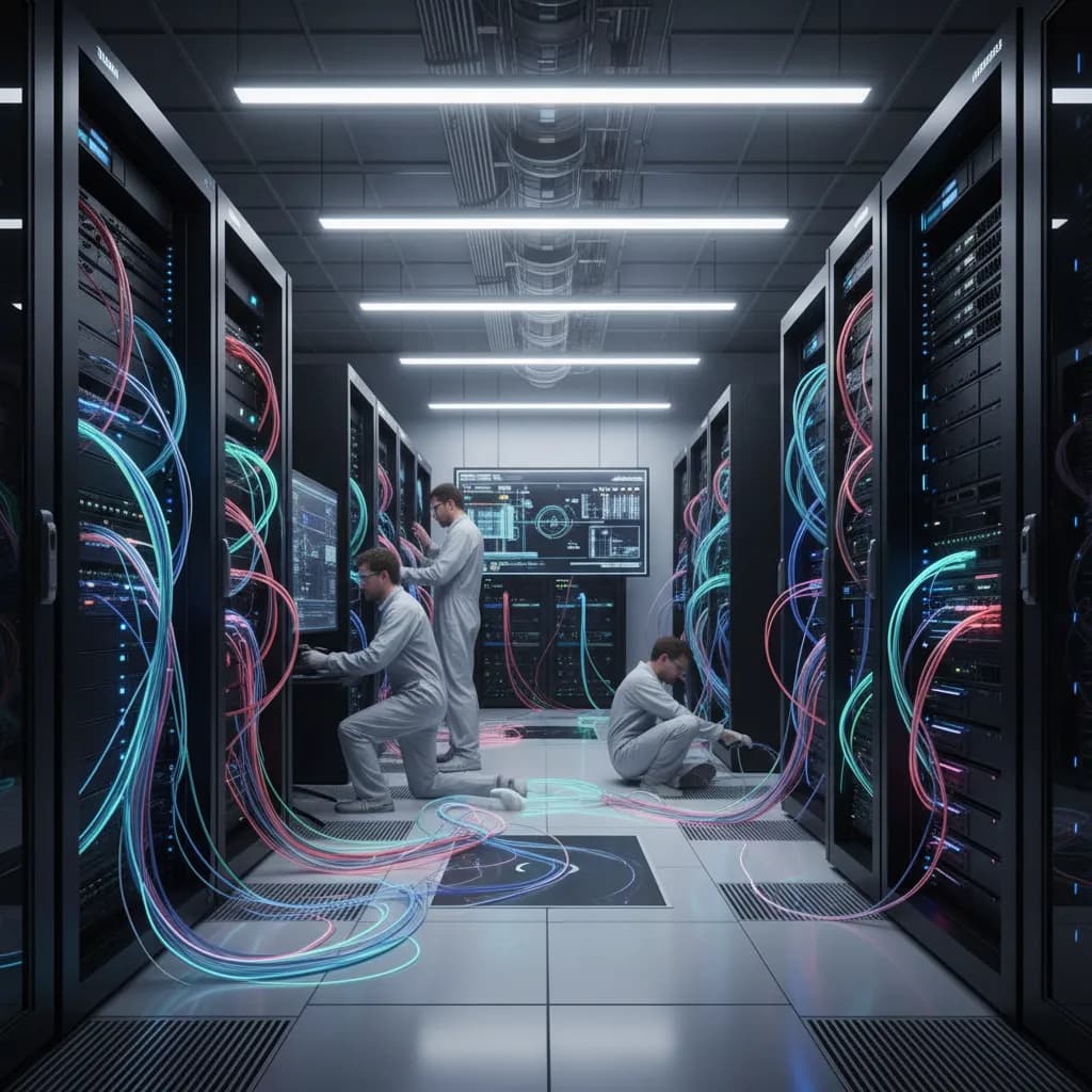 Câblage réseau et fibre optique